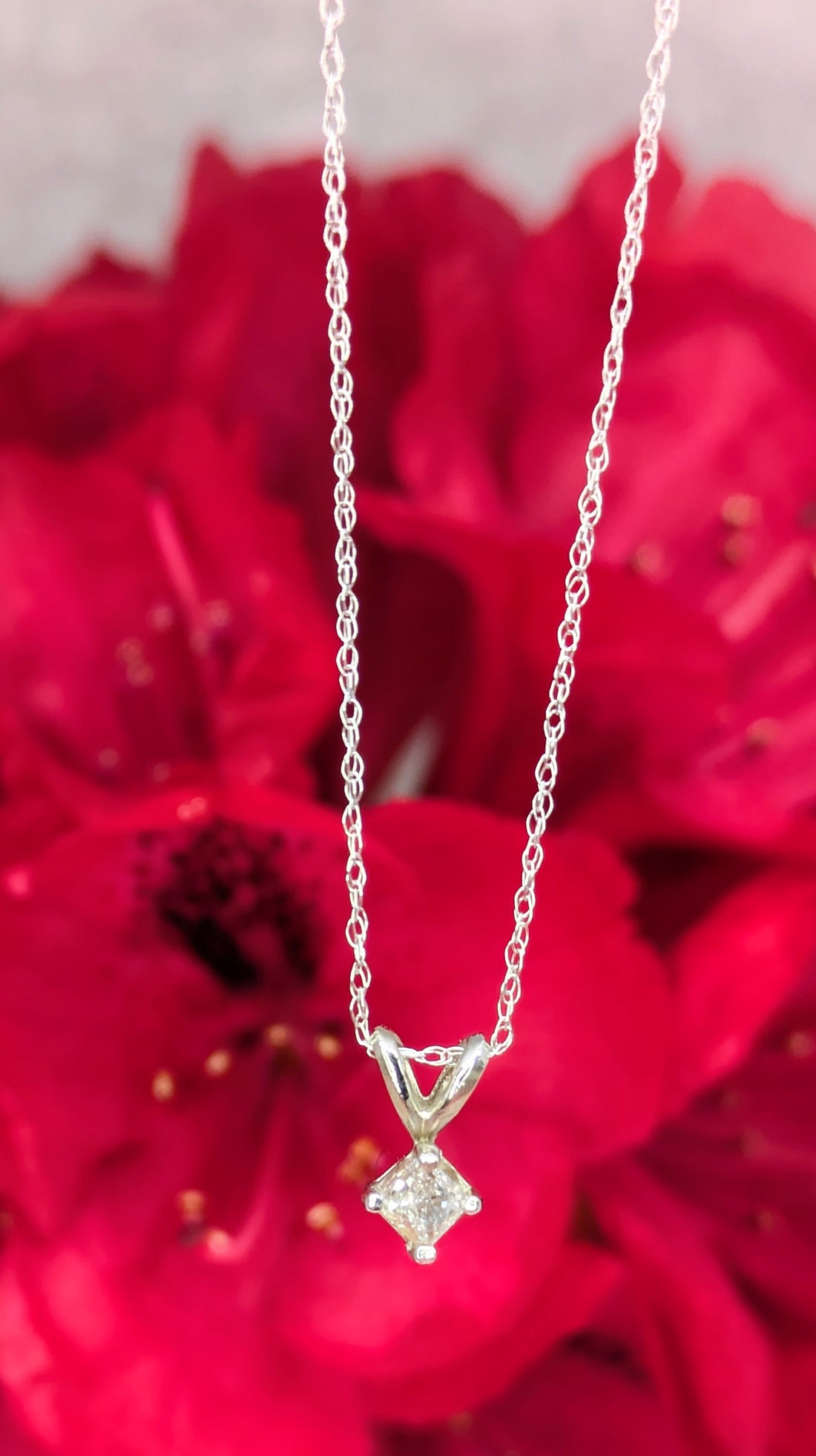 Princess Cut Pink Diamond