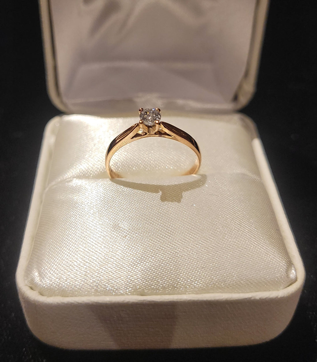 Diamond ring  0.2ct / 10K Rose Gold