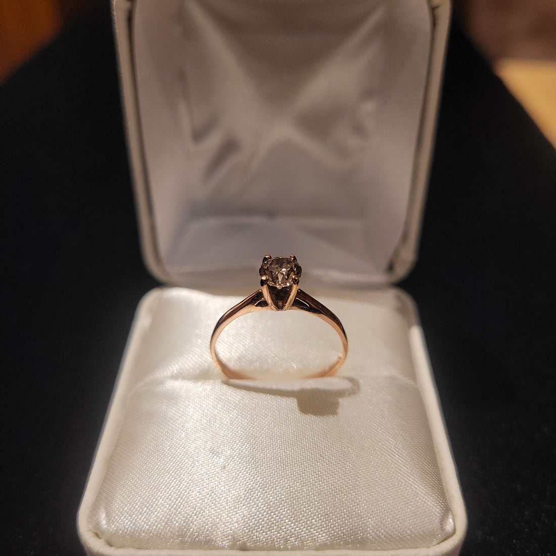 Diamond Ring 0.61ct - 10K Rose Gold