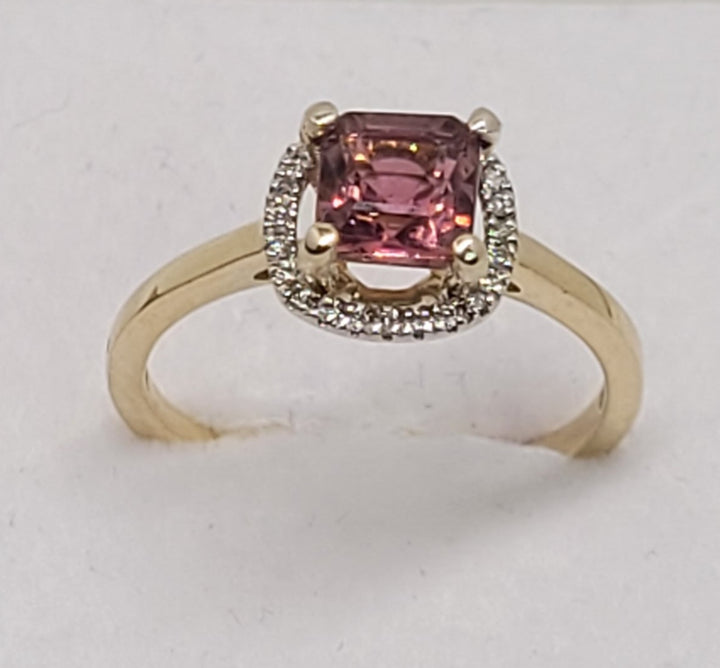 "Forever Young"  1.1 ct Flawless Magenta Tourmaline 14K YGold