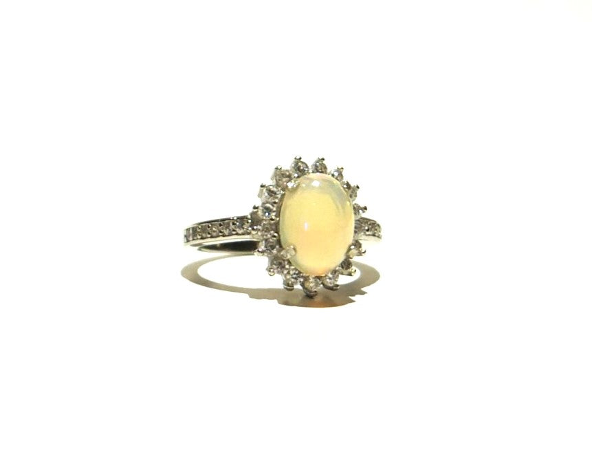 Opal  Ring 925 silver