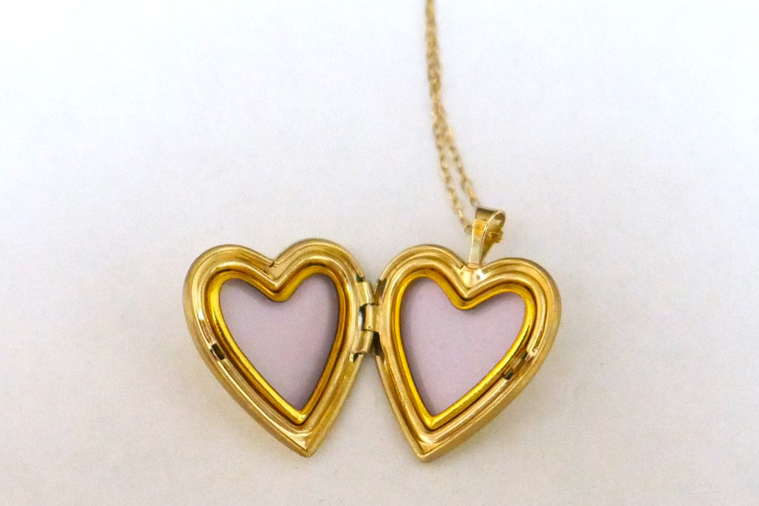 Heart Lock for Daughter Gold plated silver