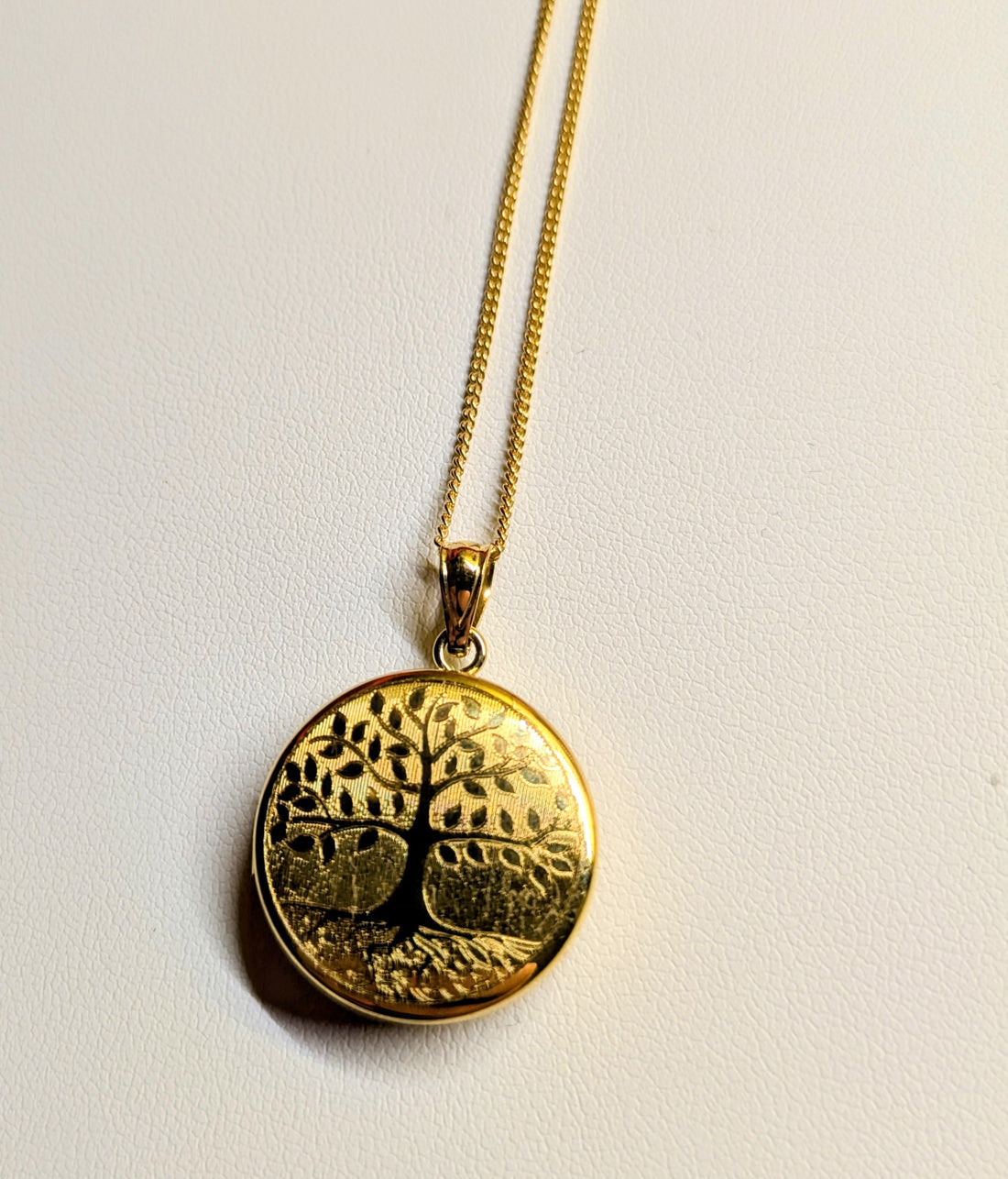 Tree of life Gold Plated sterling silver