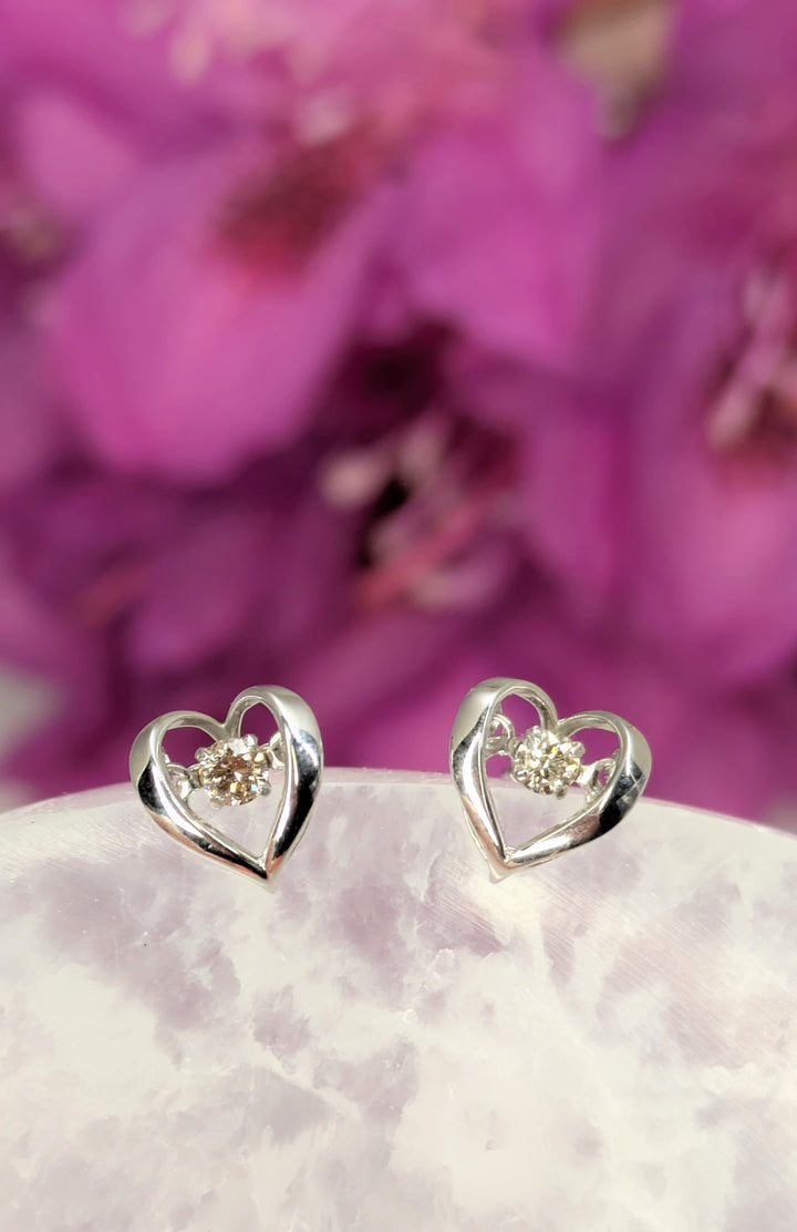 Dancing Diamonds Studs