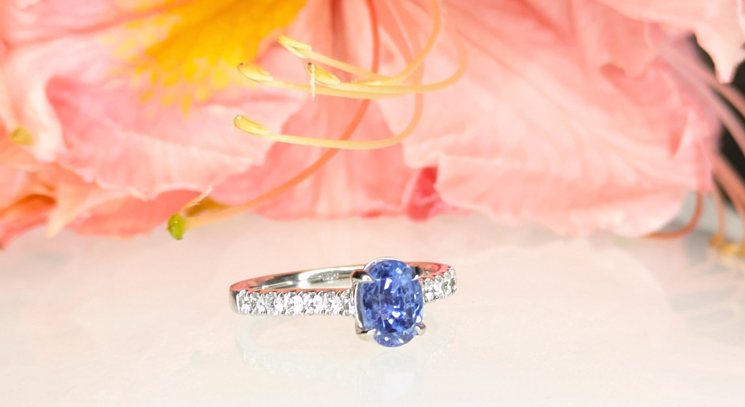 Periwinkle Blue Ceylon Sapphire